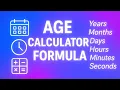 Easy Age Calculation in Excel Excel Tutorial