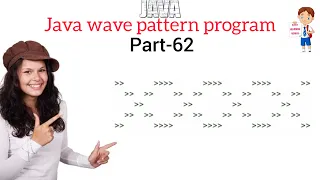 Java wave pattern program part 62 Easy Learning Genius