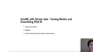 Tutorial 3b AutoML with Tabular data - Training Models and Ensembling KDD 2020