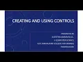 Creating and Using Controls Visual Basic Educatcomp Tamil