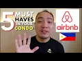 Beginner s Guide to AIRBNB Hosting Top 5 Essentials in Your Condo