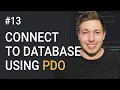 Connect To Database Using PDO In OOP PHP Object Oriented PHP Tutorial PHP Tutorial mmtuts