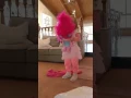 Lucky Mom Wins Huge Poppy Plushie from the Like and Share Contest