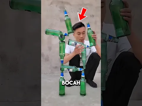10 Tahun Selalu Gagal Nyusun Botol Kaca... Endingnya GAK NYANGKA‼️