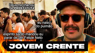 REAGINDO A JOVEM CRENTE