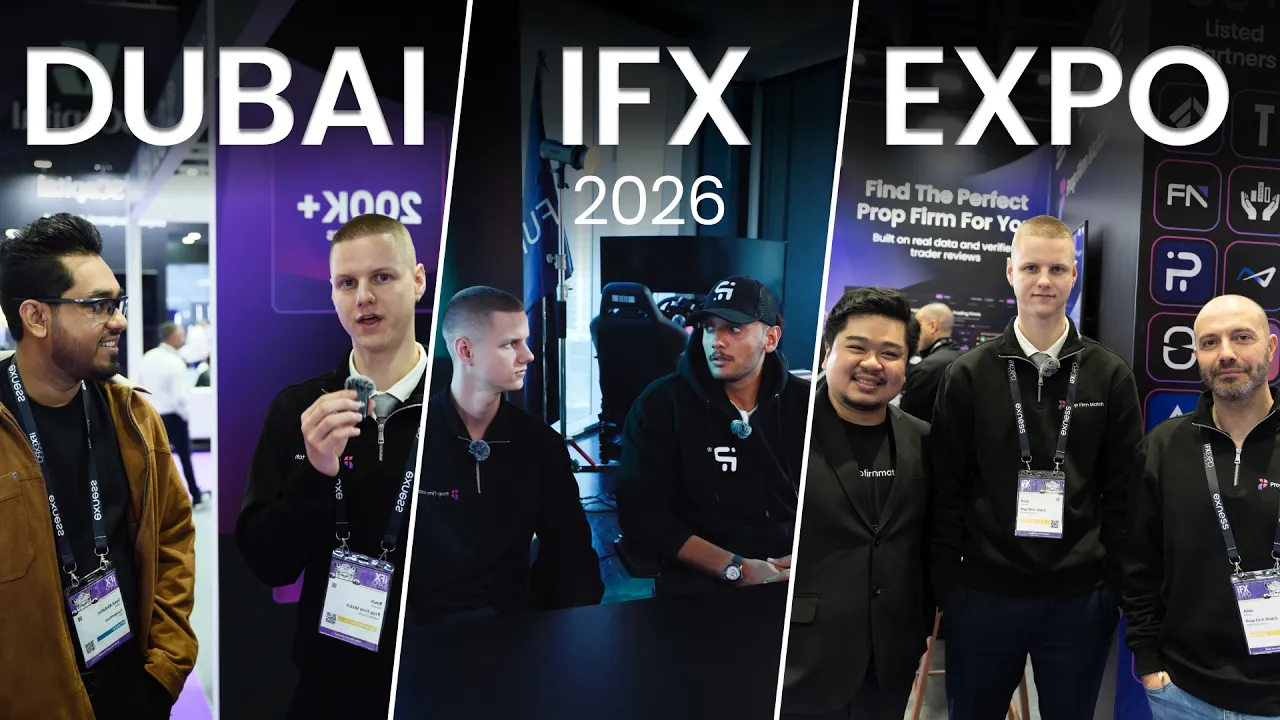 Inside iFX Expo Dubai 2026 🇦🇪 | Prop Firm Match Vlog (Behind the Scenes)