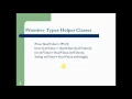 Java Tutorial 8 - Helper Classes