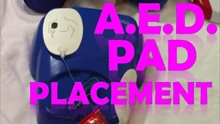 AED Pad Placement How to Use Defibrillator Pads
