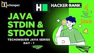 HackerRank Java Programming Series - Day 1 Solving Java Coding Challenges