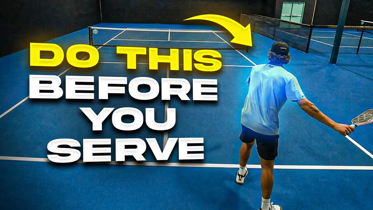 How to Serve a Pickleball | The Serve That Wins Points Before the Rally Starts