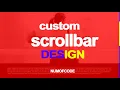 create a custom scrollbar in Html CSS Styling Scrollbars with CSS
