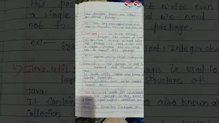 Package in java