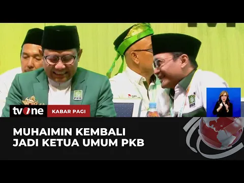 Cak Imin Kembali Jadi Ketum PKB Secara Aklamasi
