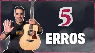 5 erros a EVITAR com o exercício da aranha na guitarra