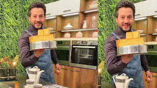 طريقة عمل كيكة الذرة المطعم مع الشيف محمد حامد 