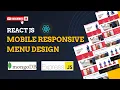 Mobile Responsive Toggle Menu in React JS React Navigation Bar Tutorial 2025
