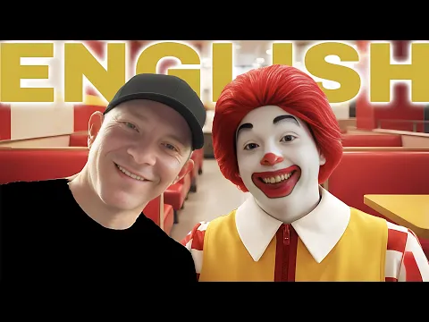 Easy Английский at McDonald’s in Japan (Slow, Real Практика аудирования)