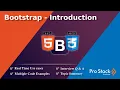 Bootstrap - Introduction Pro Stack Academy