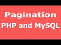 Create Pagination in PHP and MySQL