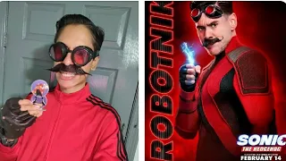 sonic movie dr robotnik dancing scene comparison full hd