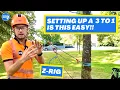 How to set up a 3 to 1 mechanical advantage hauling system Z rig
