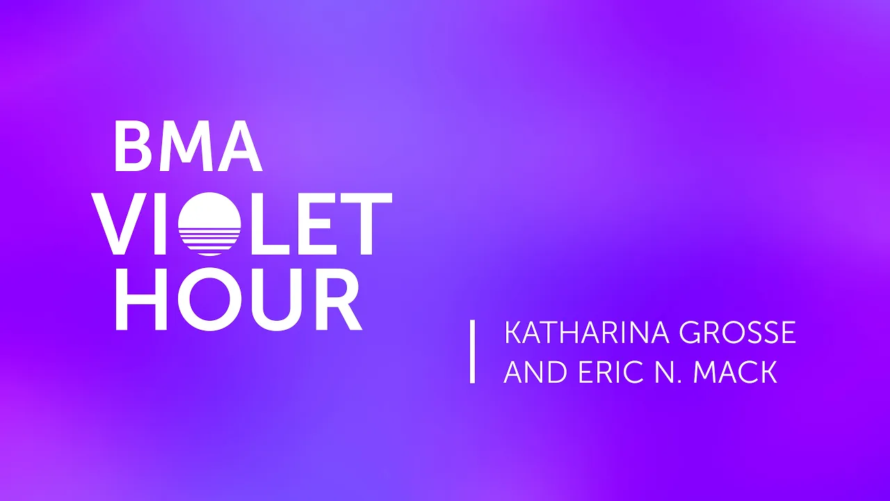 BMA Violet Hour: Katharina Grosse and Eric N. Mack