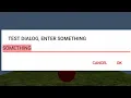 ITsMagic Engine - Creating InputDialog Java