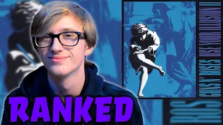 use your illusion ii guns n roses songs ranked