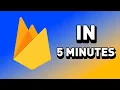 world s shortest FIREBASE tutorial
