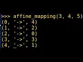 Affine Cipher - Part 2