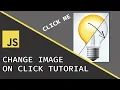 Change Image on a click Javascript Beginner Projects Tutorial