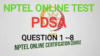 ONLINE TEST 2 NPTEL Programming Data Structures And Algorithms Using Python AFTER EXAM