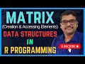 MATRIX Creation Accessing Elements IN R - PROGRAMMING DATA STRUCTURES IN R