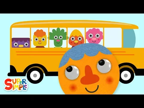 Download MP3 The Wheels On The Bus featuring Noodle \u0026 Pals | Super Simple Songs