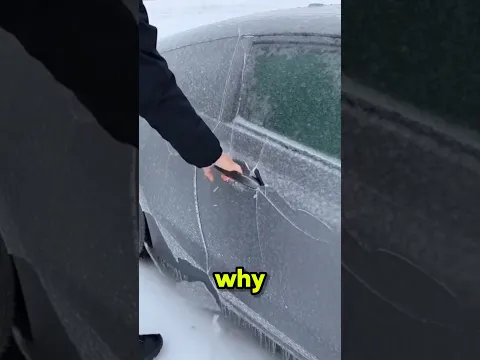 Why Won’t Your Car Door Open When It’s Frozen?