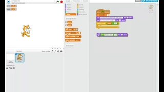 Scratch - Repeat until While loop Ex 1