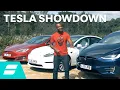 Tesla Showdown Model 3 vs Model S vs Model X