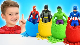Teman-teman Superhero Membantu Semua Orang - Cerita bermanfaat untuk anak-anak