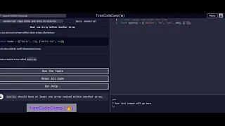 Nest one Array within Another Array in JavaScript