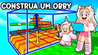 CONSTRUIMOS O MAIOR OBBY ASMR SATISFATÓRIO no ROBLOX