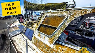The MASSIVE Refit Begins – Boat Abandoned for 15 Years