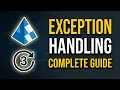 Blue Prism Exception Handling System vs Business Exceptions EXPLAINED