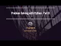 Learn with Moolya Problem Solving with Python Part Anand Iyer