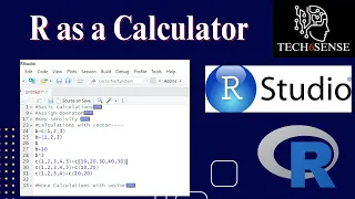 Arithmetic operators in R Vector and arithmetic Calculations in R Getting started with R