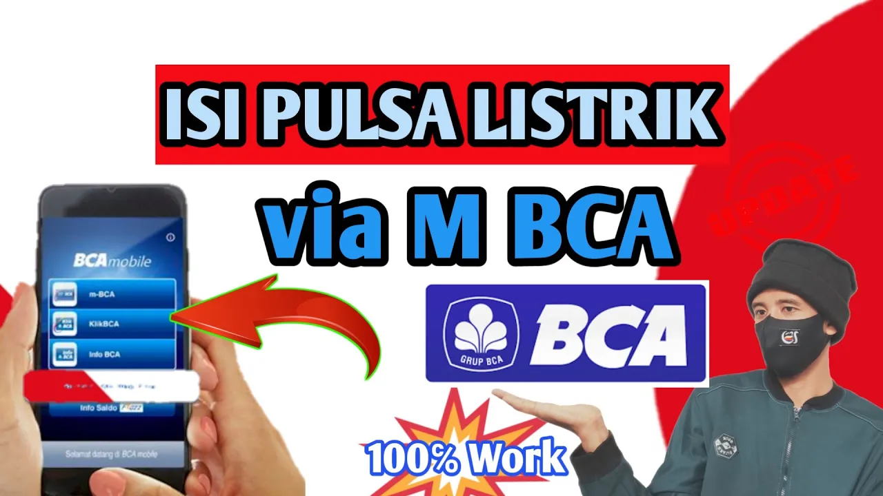 Cara isi pulsa meteran dari Mobile banking BCA || cara Isi pulsa Listrik dari BCA mobile