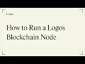 How to Run a Logos Blockchain Node with Docker Full Setup Tutorial