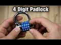 Simple 4 Digit Padlock