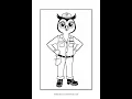 Hoot into Creativity with Owl Coloring Pages Colored Vol 5