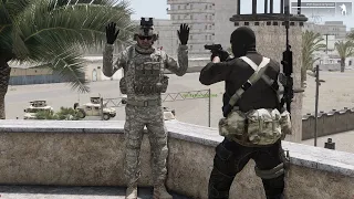 المقاومة العراقية أسر جندي بلفلوجة معركة المصير Arma3 
