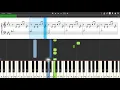 Nils Frahm - Tristana - Piano tutorial and cover (Sheets + MIDI)